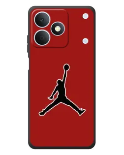 Чехол для Realme Note 80 с картинкой «Jordan Red Back» Чехол для Realme Note 80 с картинкой «Jordan Red Back»