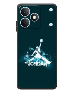 Чехол для Realme Note 80 с картинкой «Jordan Blue Fire» Чехол для Realme Note 80 с картинкой «Jordan Blue Fire»