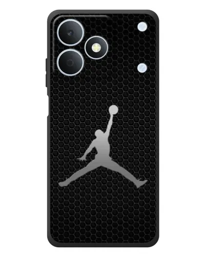 Чехол для Realme Note 80 с картинкой «Jordan Dark Carbon»