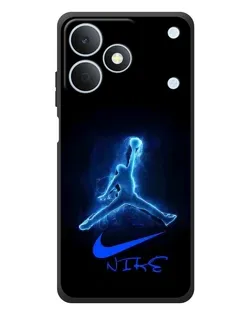 Чехол для Realme Note 80 с картинкой «Jordan Neon Blue» Чехол для Realme Note 80 с картинкой «Jordan Neon Blue»