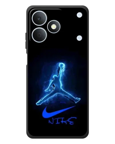 Чехол для Realme Note 80 с картинкой «Jordan Neon Blue»