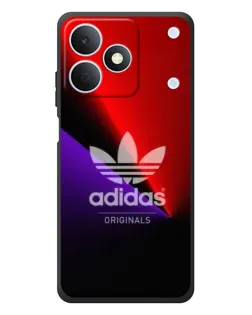 Чехол для Realme Note 80 с картинкой «Adidas Red Neon»