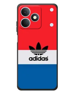 Чехол для Realme Note 80 с картинкой «Ретро блоки Adidas»