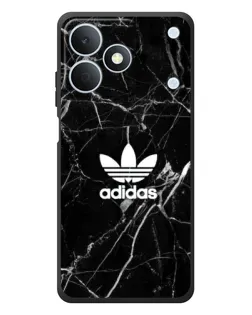 Чехол для Realme Note 80 с картинкой «Белый мрамор Adidas»
