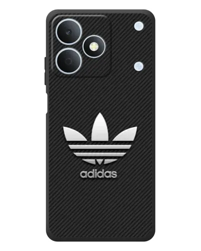 Чехол для Realme Note 80 с картинкой «Adidas Карбоновая текстура» Чехол для Realme Note 80 с картинкой «Adidas Карбоновая текстура»