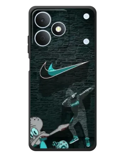 Чехол для Realme Note 80 с картинкой «Спортивный арт Nike»
