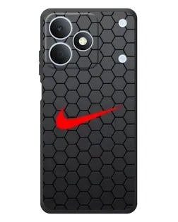 Чехол для Realme Note 80 с картинкой «Nike — карбоновая сетка»