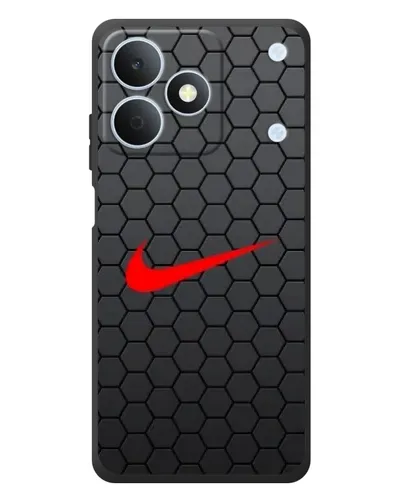 Чехол для Realme Note 80 с картинкой «Nike — карбоновая сетка»