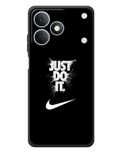 Чехол для Realme Note 80 с картинкой «Текстовый принт Nike»