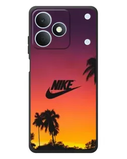 Чехол для Realme Note 80 с картинкой «Nike на закате солнца»