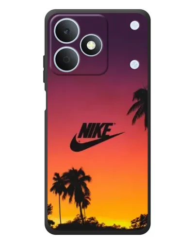Чехол для Realme Note 80 с картинкой «Nike на закате солнца»