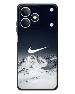 Чехол для Realme Note 80 с картинкой «Nike — зимние горы»