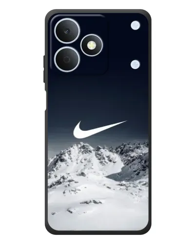 Чехол для Realme Note 80 с картинкой «Nike — зимние горы»