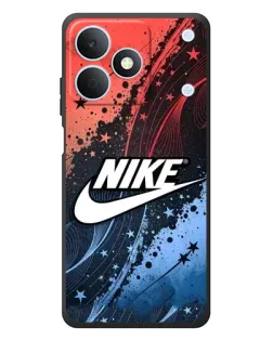 Чехол для Realme Note 80 с картинкой «Градиентный принт Найк»
