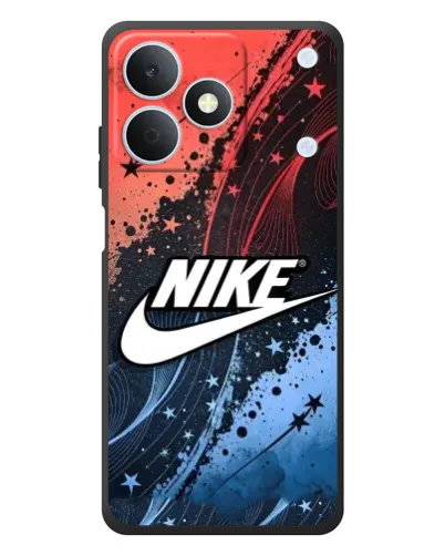 Чехол для Realme Note 80 с картинкой «Градиентный принт Найк»
