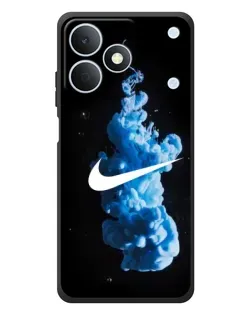 Чехол для Realme Note 80 с картинкой «Nike и синий дым»