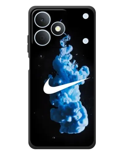Чехол для Realme Note 80 с картинкой «Nike и синий дым»