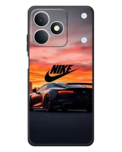 Чехол для Realme Note 80 с картинкой «Nike и суперкар»