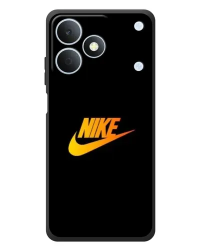 Чехол для Realme Note 80 с картинкой «Золотой логотип Nike»