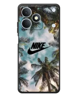 Чехол для Realme Note 80 с картинкой «Тропический принт Nike»