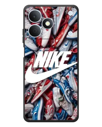 Чехол для Realme Note 80 с картинкой «Коллаж кроссовок Найк» Чехол для Realme Note 80 с картинкой «Коллаж кроссовок Найк»