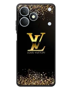 Чехол для Realme Note 80 с картинкой «LV — золотые искры»