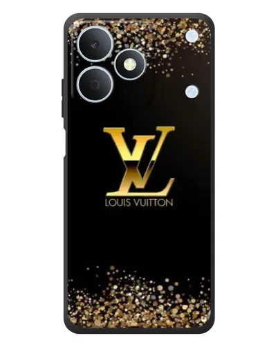 Чехол для Realme Note 80 с картинкой «LV — золотые искры»