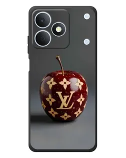 Чехол для Realme Note 80 с картинкой «Красное яблоко LV»