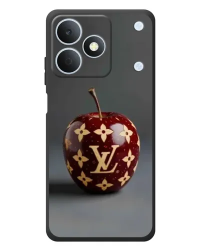 Чехол для Realme Note 80 с картинкой «Красное яблоко LV»
