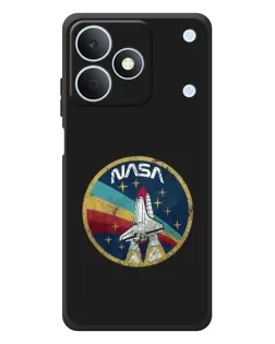 Чехол для Realme Note 80 с картинкой «NASA — эмблема миссии»
