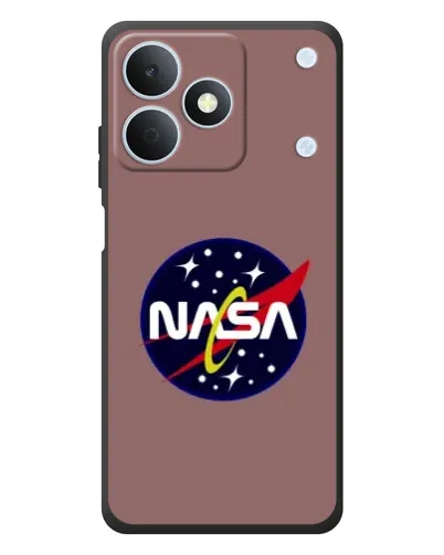 Чехол для Realme Note 80 с картинкой «NASA — ретро космос»