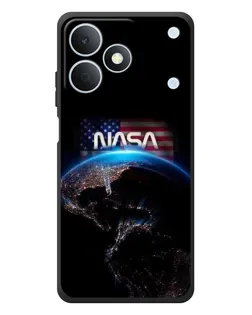 Чехол для Realme Note 80 с картинкой «Земля из космоса NASA»