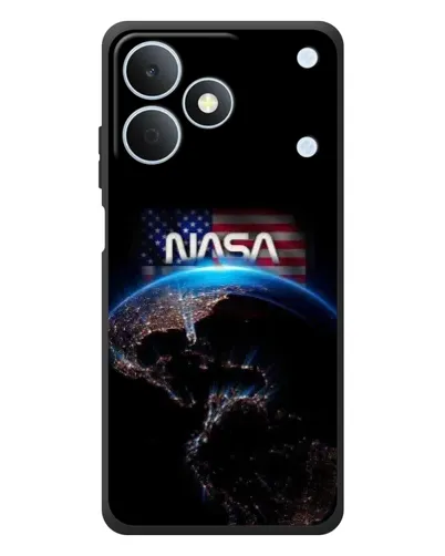 Чехол для Realme Note 80 с картинкой «Земля из космоса NASA»