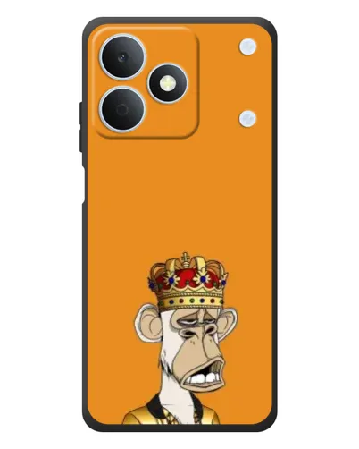 Чехол для Realme Note 80 с картинкой «Золотая обезьяна Bored Ape»