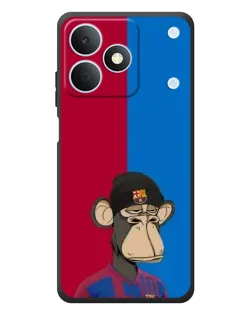 Чехол для Realme Note 80 с картинкой «Bored Ape — фанат Барсы»