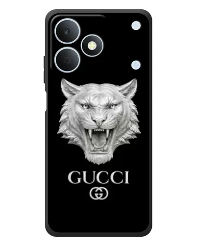 Чохол для Realme Note 80 з картинкою «Gucci — срібний лев» Чохол для Realme Note 80 з картинкою «Gucci — срібний лев»