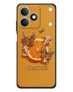 Чохол для Realme Note 80 з картинкою «Gucci — золоті метелики» Чохол для Realme Note 80 з картинкою «Gucci — золоті метелики»