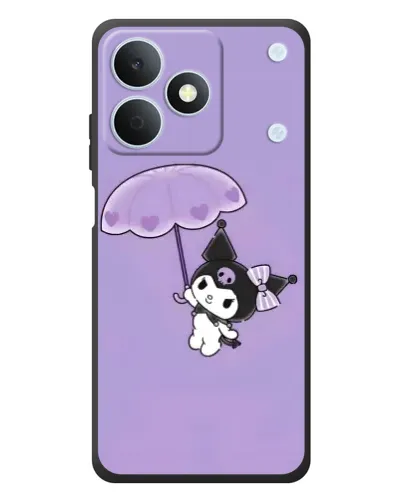 Чехол для Realme Note 80 с картинкой «Kuromi с зонтиком» Чехол для Realme Note 80 с картинкой «Kuromi с зонтиком»