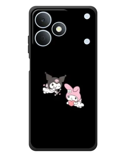 Чехол для Realme Note 80 с картинкой «My Melody и Kuromi» Чехол для Realme Note 80 с картинкой «My Melody и Kuromi»