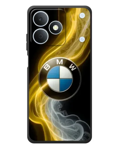 Чохол для Realme Note 80 з картинкою «Золотистий дим BMW»