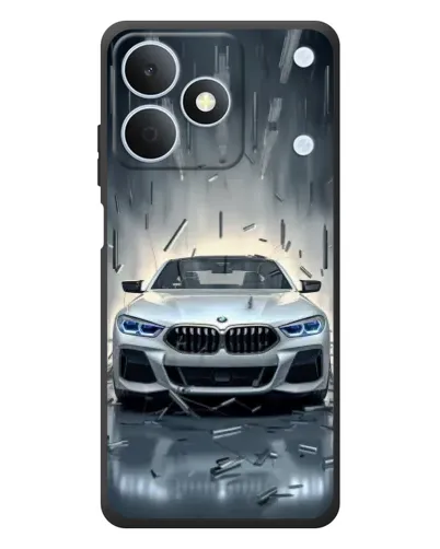 Чохол для Realme Note 80 з картинкою «BMW у світлі фар»