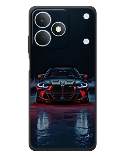 Чохол для Realme Note 80 з картинкою «BMW на мокрій дорозі»