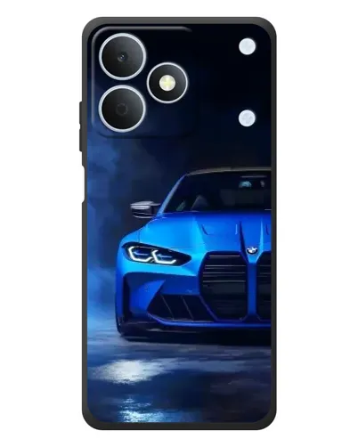 Чохол для Realme Note 80 з картинкою «Блакитна BMW M4»