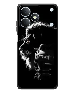 Чохол для Realme Note 80 з картинкою «BMW та лев» Чохол для Realme Note 80 з картинкою «BMW та лев»