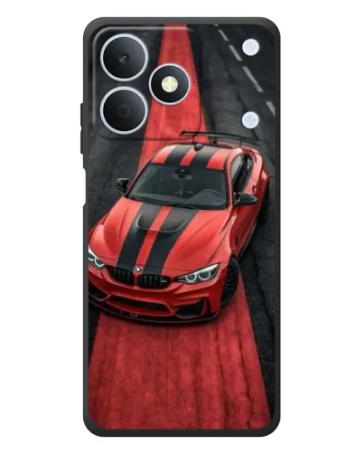 Чохол для Realme Note 80 з картинкою «BMW на червоній доріжці»