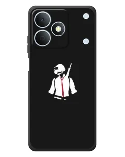 Чехол для Realme Note 80 с картинкой «PUBG — силуэт воина» Чехол для Realme Note 80 с картинкой «PUBG — силуэт воина»