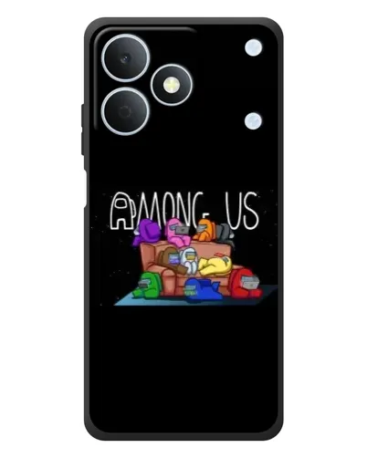 Чехол для Realme Note 80 с картинкой «Логотип Among Us» Чехол для Realme Note 80 с картинкой «Логотип Among Us»