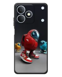 Чехол для Realme Note 80 с картинкой «Among Us — 3D стиль»