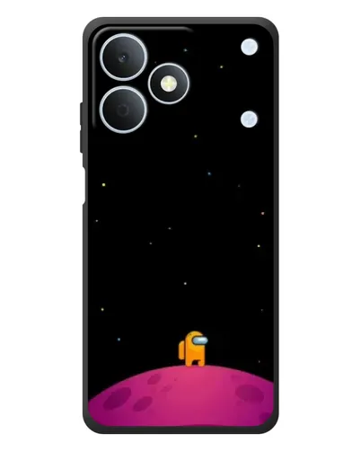 Чехол для Realme Note 80 с картинкой «Одинокий герой на планете» Чехол для Realme Note 80 с картинкой «Одинокий герой на планете»