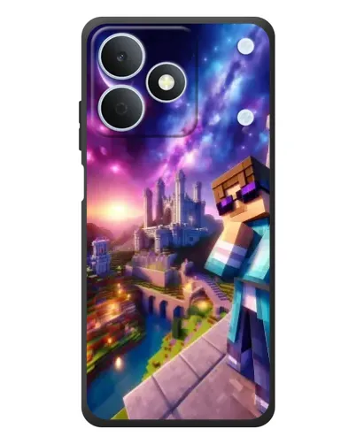 Чехол для Realme Note 80 с картинкой «Стив и космос» Чехол для Realme Note 80 с картинкой «Стив и космос»